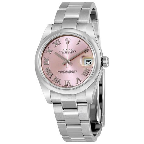 rolex ladies watch with pink face|Rolex datejust lady 31 price.